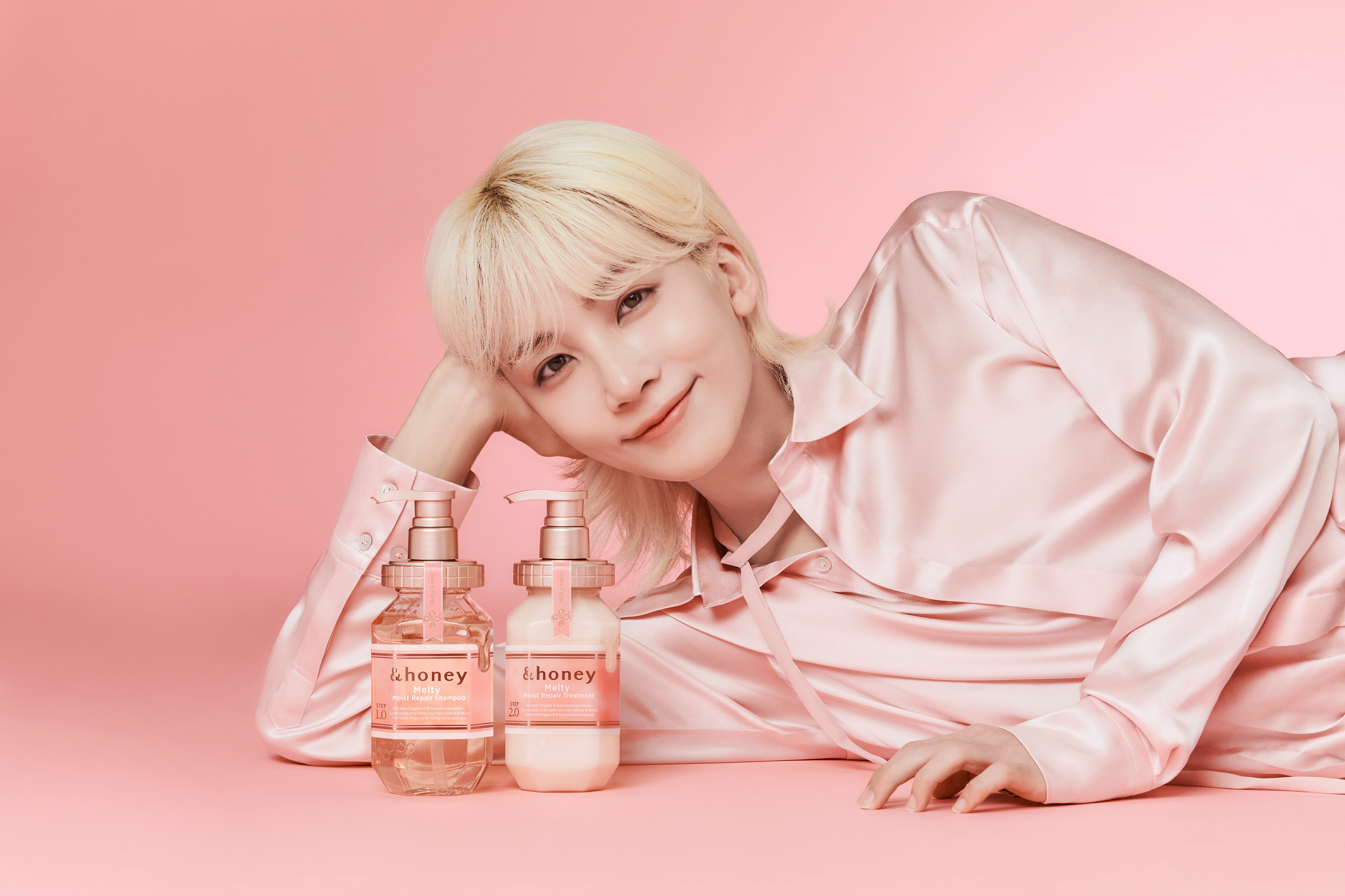 SEVENTEENジョンハン、愛称“ハニ”から「&honey」イメージモデルに