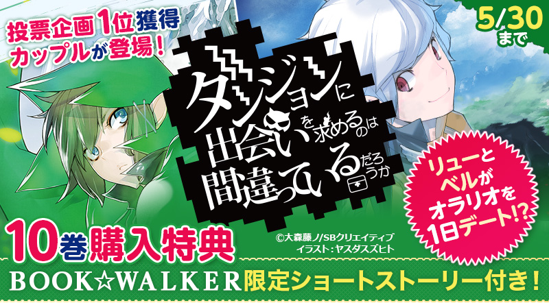 ダンジョンに出会いを求めるのは間違っているだろうか』10巻特典 BOOK