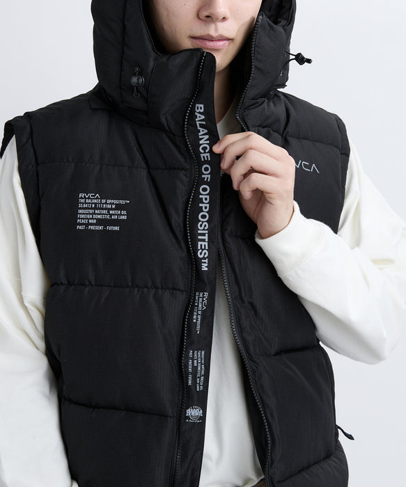 SALE】RVCA メンズ RVCA PUFFER VEST ベスト 【2025年秋冬モデル】