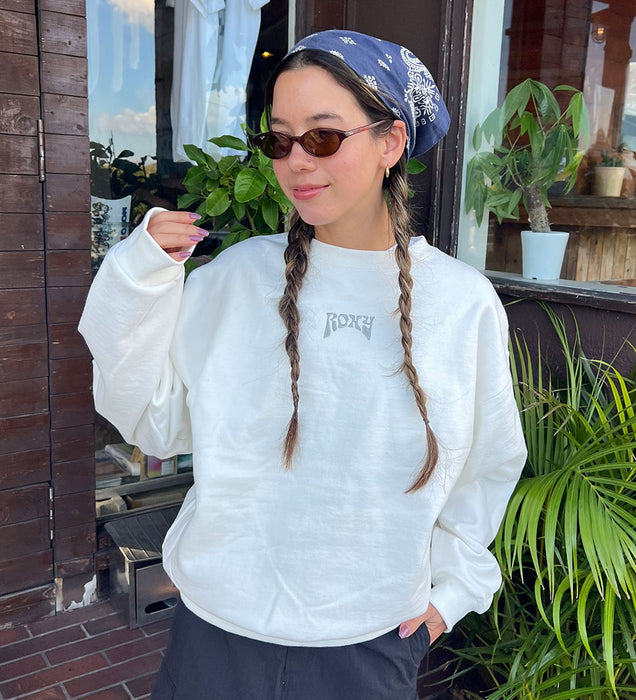 OUTLET】Roxy SWAYING CANDLE ウィメンズ 長袖Tシャツ サムホール