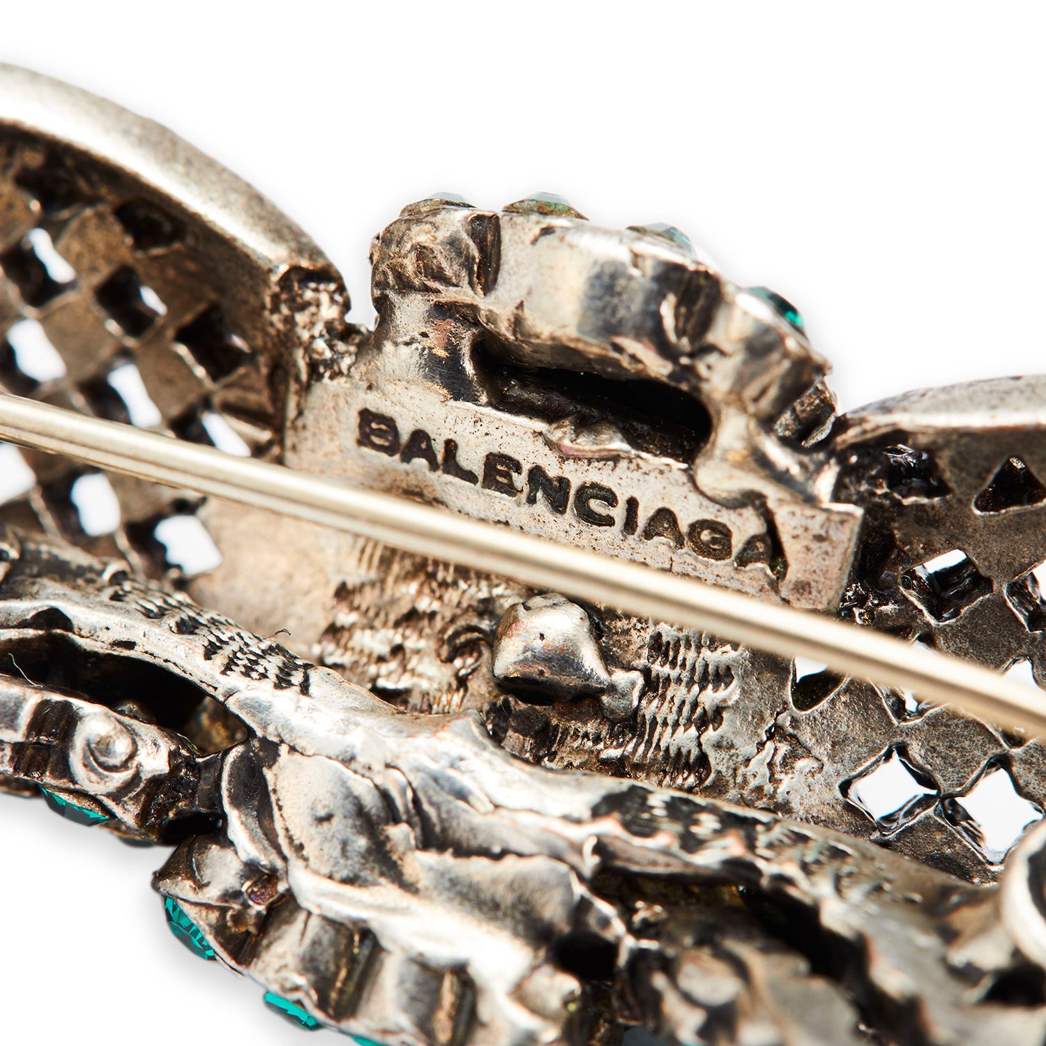 正規品・送料無料】BALENCIAGA / crystal mini ribbon brooch | BOLS