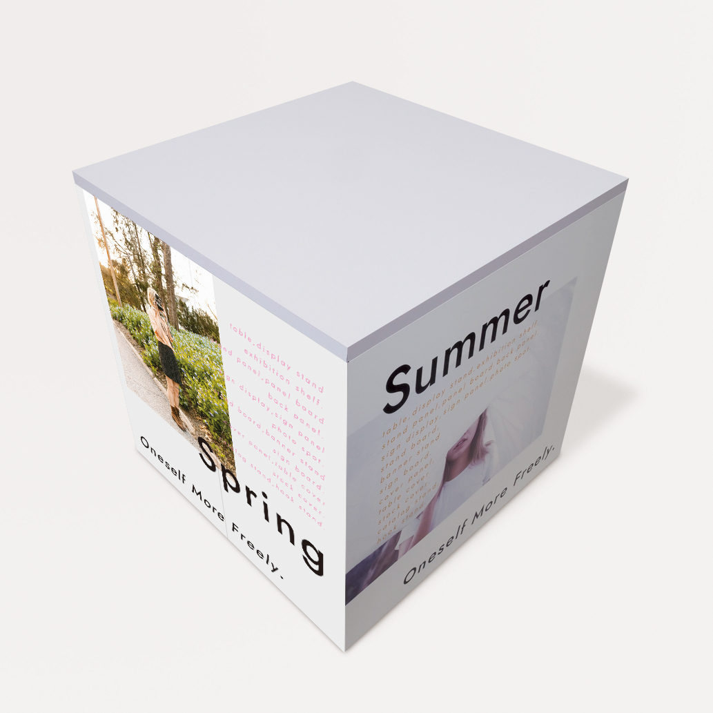 バラエティBOX / 900角 - 展示台・ディスプレイ什器製作｜bolda