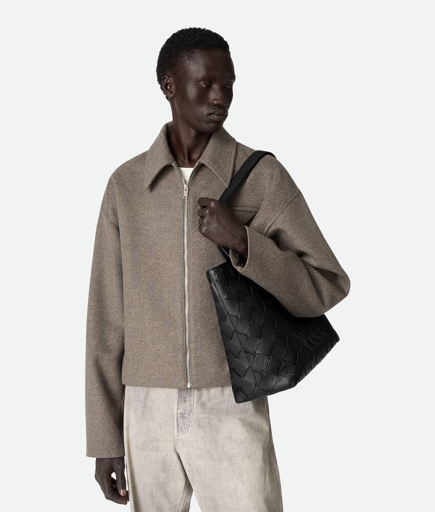 スモール イントレチャート ファスナー トートバッグ のために メンズ