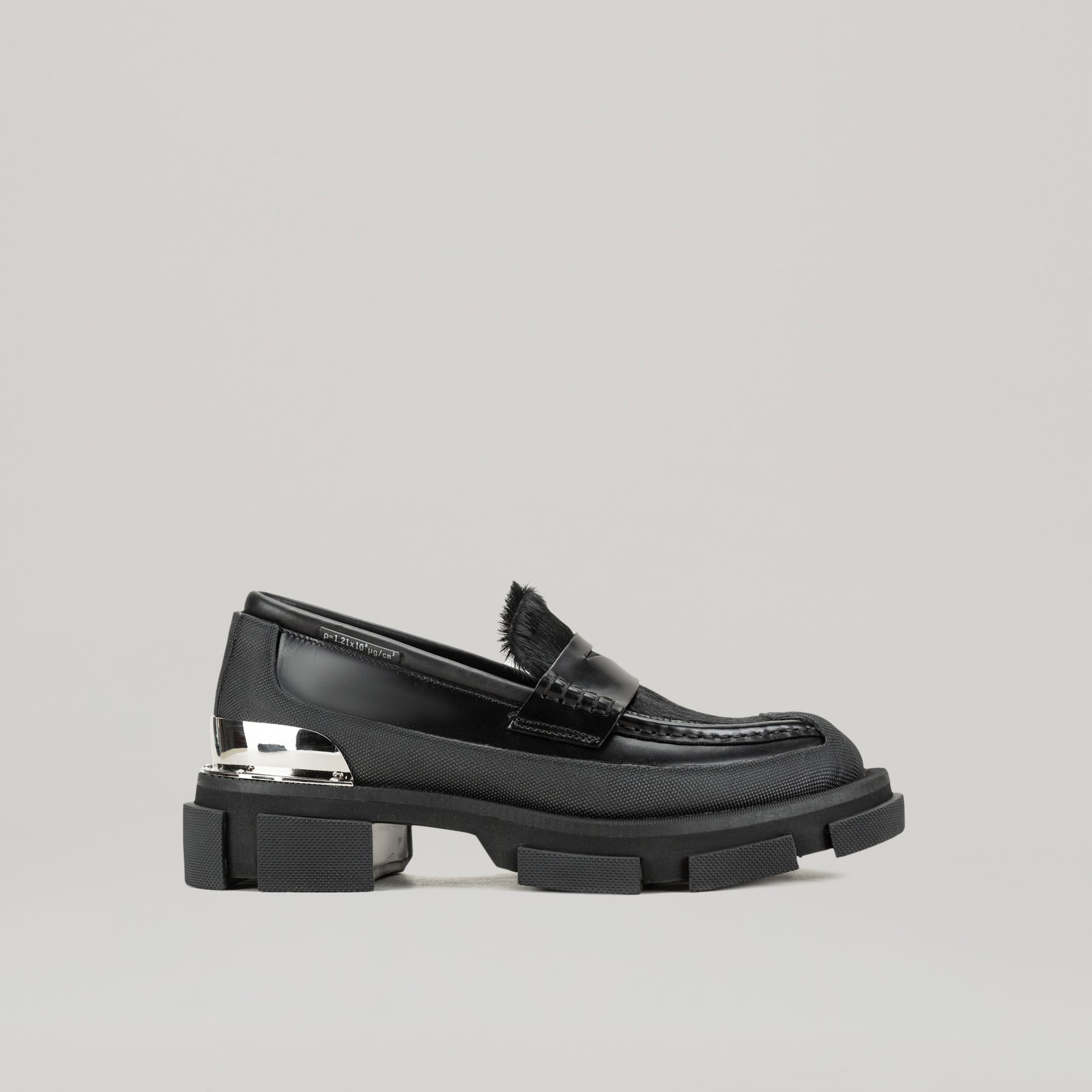 both - GAO LOAFER-BLACK/SILVER – both paris