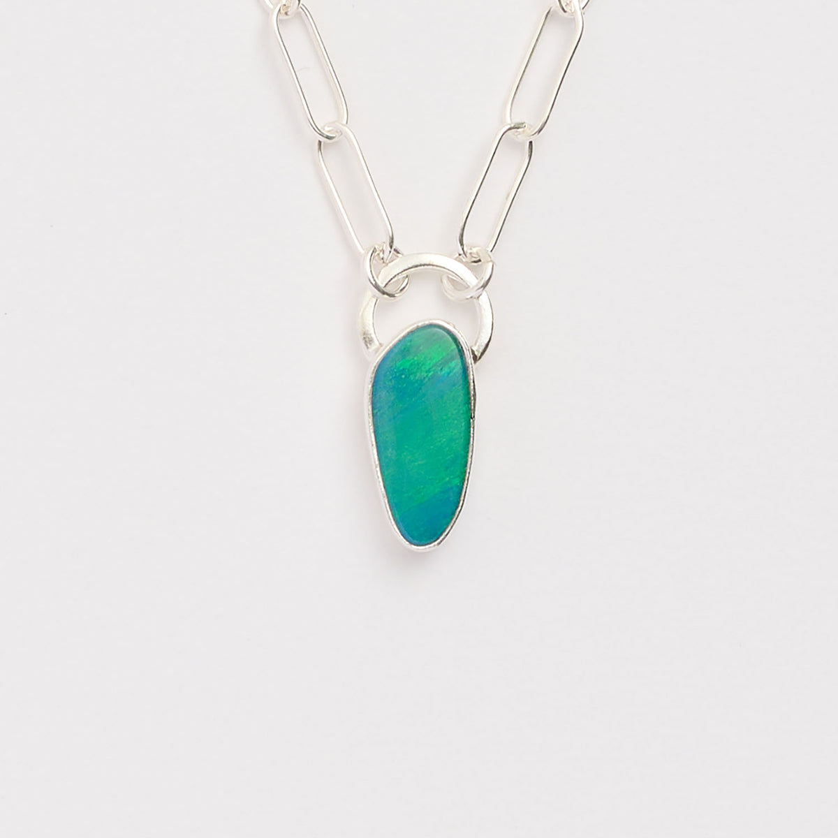 Still, I'll live. それでも生きていく」#650 オパール_ネックレス