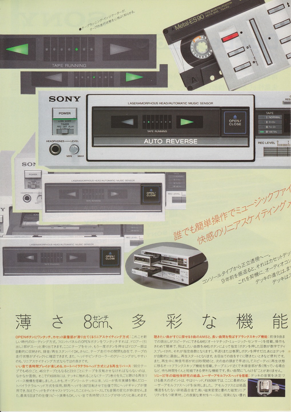 TC-FX606R 1983年11月 | ソニー坊やと呼ばれた男