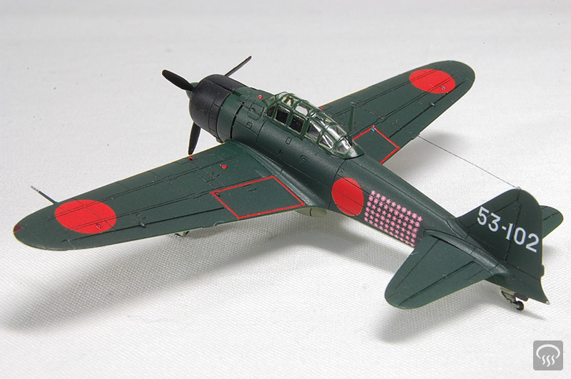 零戦21型”岩本徹三乗機”（SWEET 1/144) - 迷走エアモデリング！