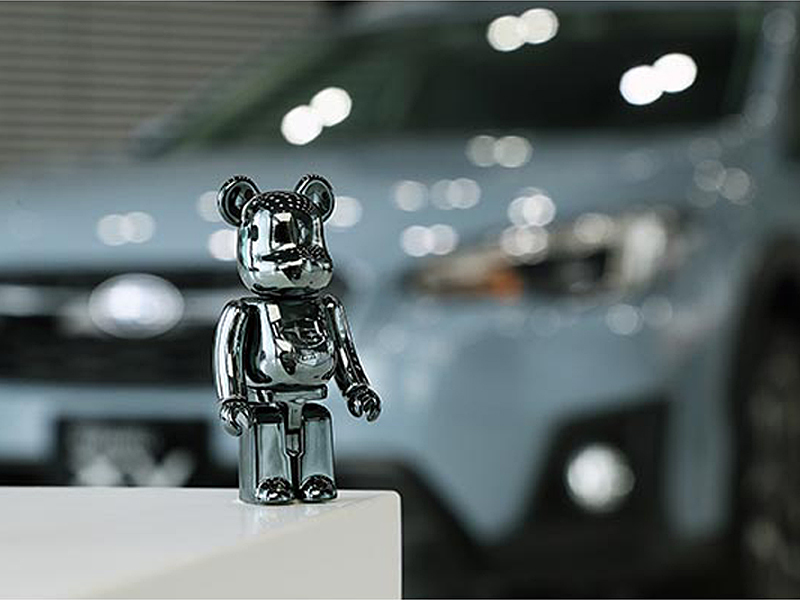 抽選販売 スバルベアブリック 2018 ダークメタリック - bearbrick