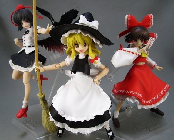 玩具レビュー figma 霧雨魔理沙 - 金のおにぎり玩具箱