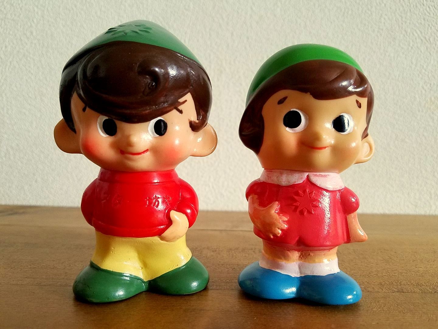 昭和レトロなソフビ人形①スター坊や＆スターちゃん - [Sold Out]過去