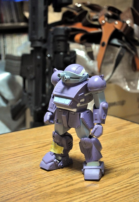 模型】タカラ1/24プラモデル 装甲騎兵ボトムズ スコープドッグ 作製