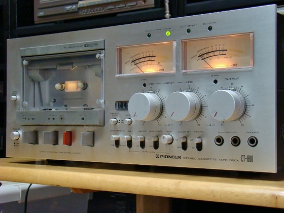 PIONEER CT-800 修理開始です (^^ゞ - 昔のオーディオはいいよなぁ