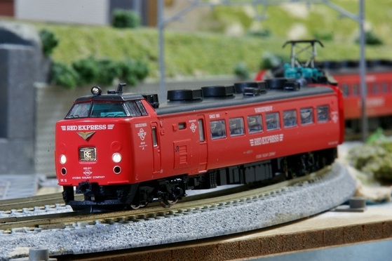 鉄道模型】485系レッドエクスプレス 特急「にちりん」 - ビスタ模型
