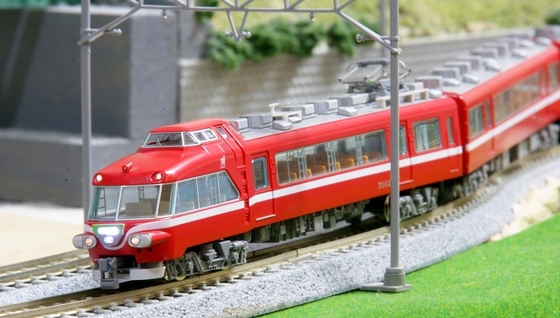 鉄道模型】名鉄7000系パノラマカー（第11編成・復活白帯） - ビスタ