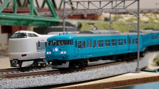 117系-0・和歌山・青緑色タイプ 4両セット - マイクロエース - ビスタ