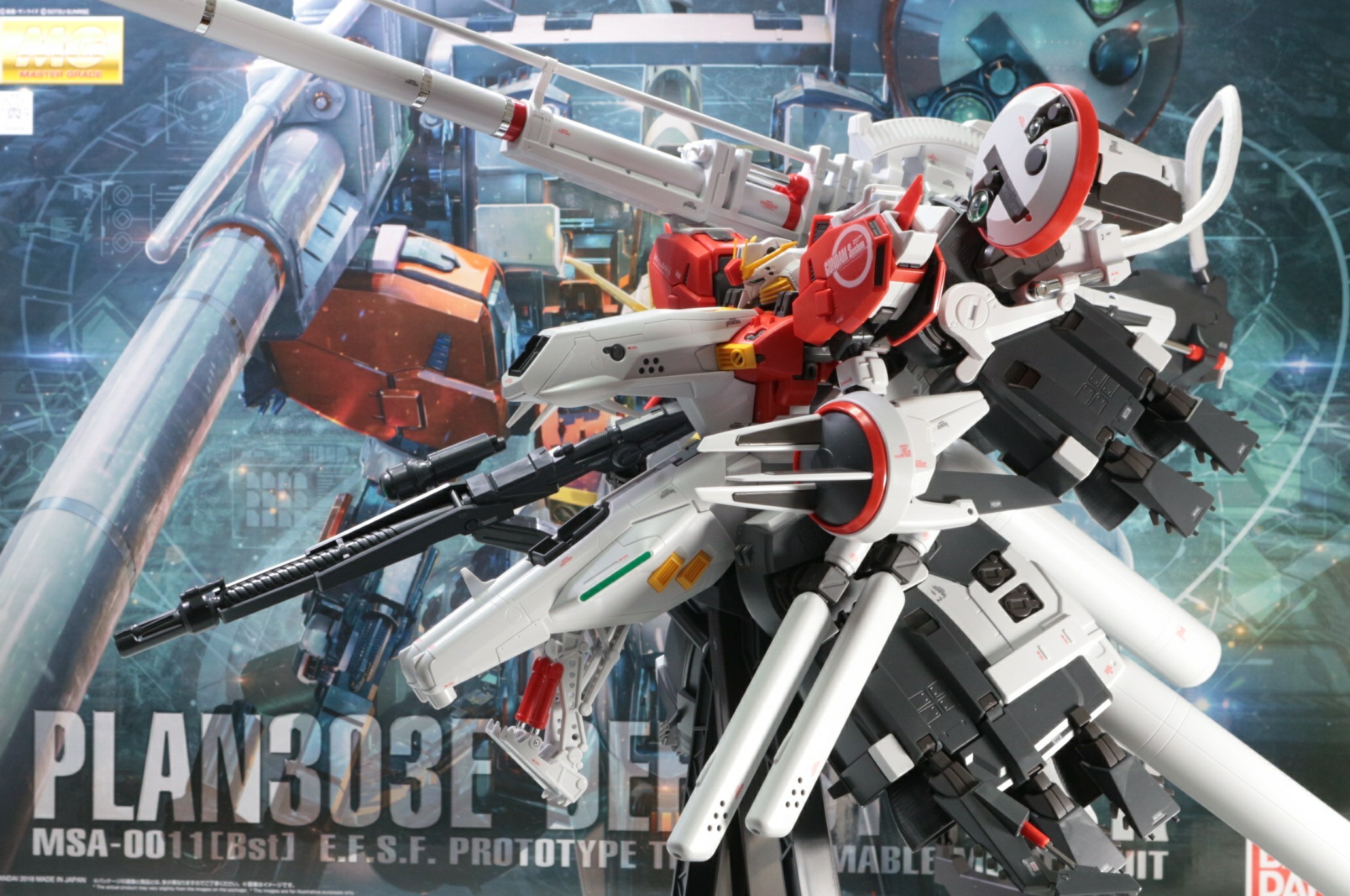 MG 1/100 ディープストライカーのご紹介！ - 先人に続け！お気軽