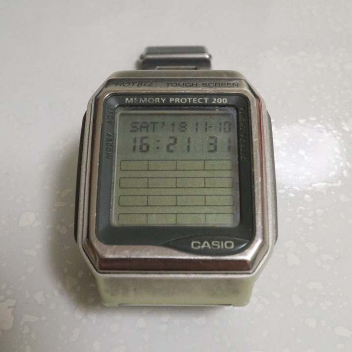 カシオ HOTBIZ VDB-3100 の電池交換 | アニメーションと情報デザイン