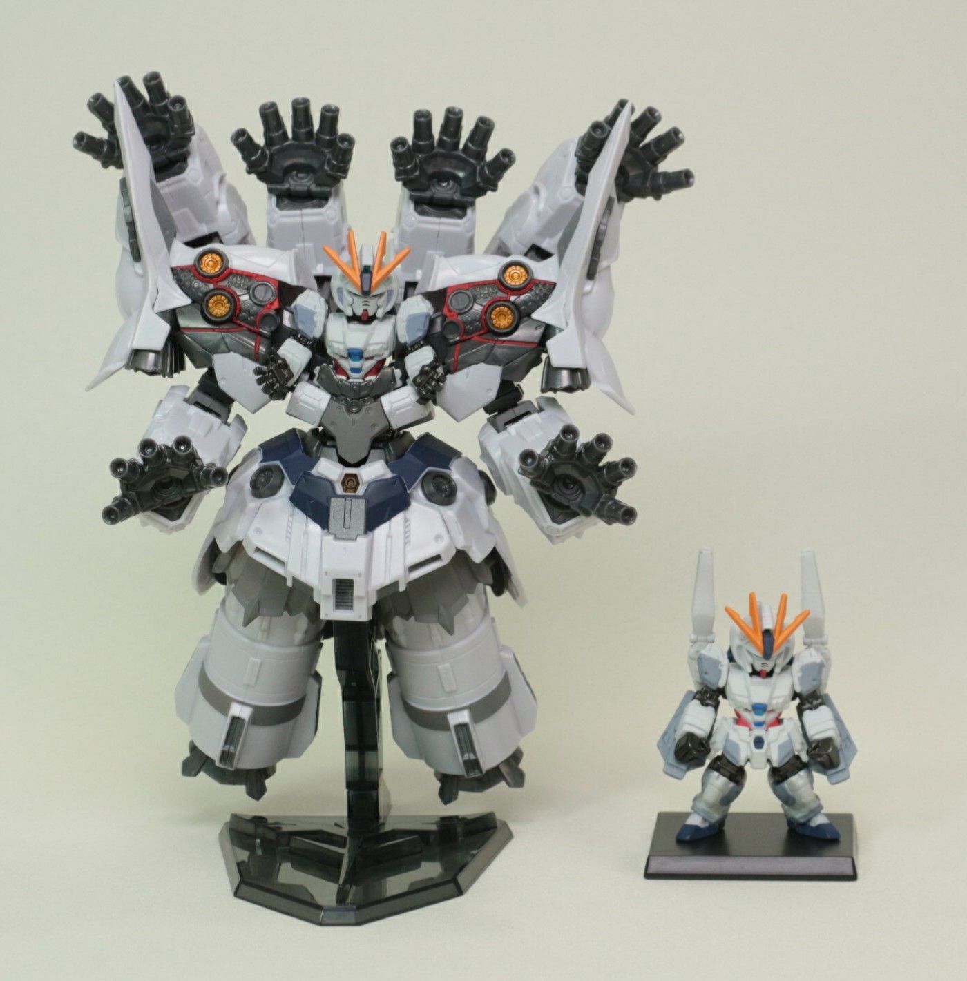 FW GUNDAM CONVERGE EX27 セカンドネオ・ジオングとオプション
