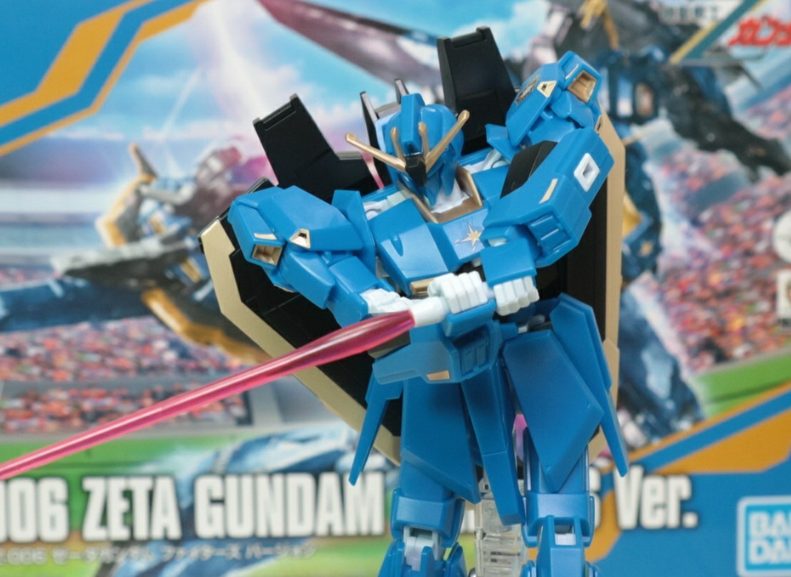 HGUC 1/144 MSZ-006 ゼータガンダム ファイターズバージョンのご紹介