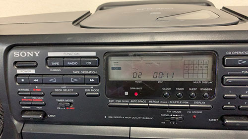 SONY CFD-400 | ものことごはん