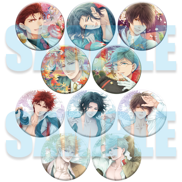 蝶の毒華の鎖 缶バッジ 斯波 Yahoo!オークション -「蝶の毒華の鎖 斯波