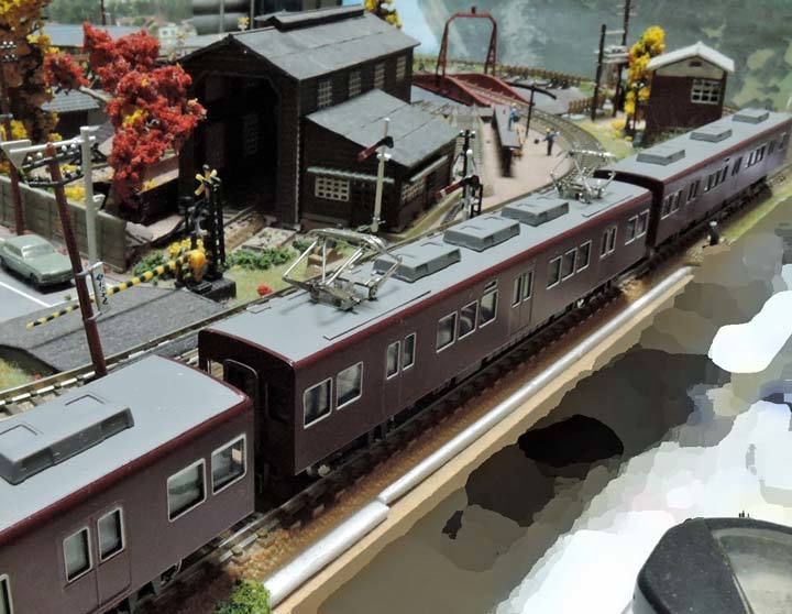 Nゲージ）しなのマイクロ 阪急3000系 4両セット しなのマイクロの