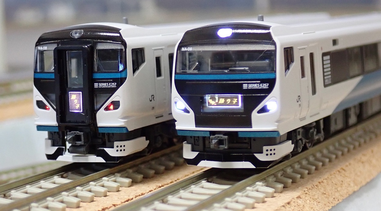 KATO E257系2000番台 踊り子9両セット 入線 | 川崎駅 レイアウト製作日誌