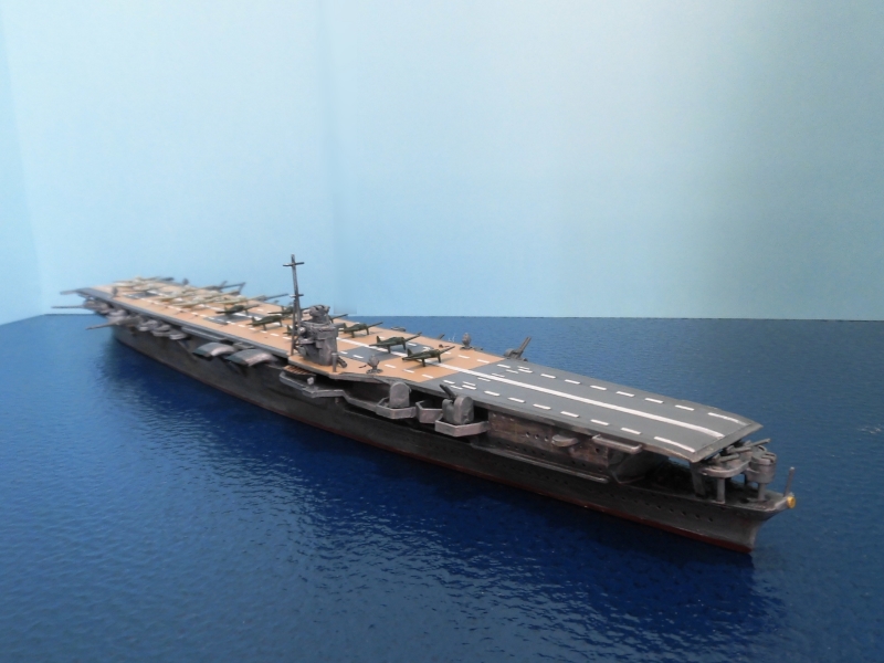 アオシマ1/700 空母「蒼龍」（旧版） | 出戻りプラモ少年～老眼と共に