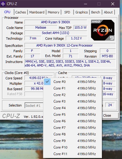 JP7GRU's Run & Hobby room： Ryzen9 3900Xの空冷データ