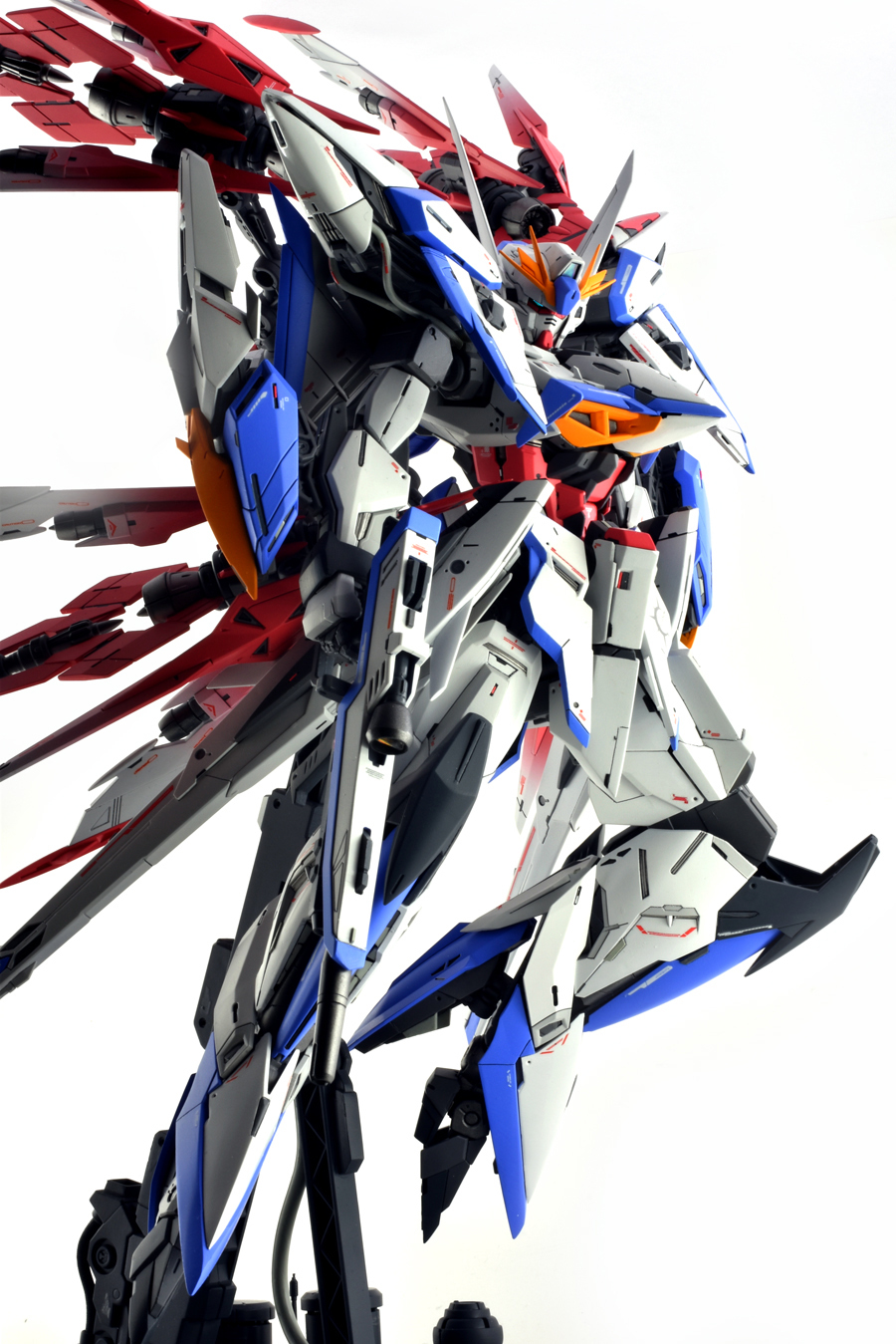 MG エクリプスガンダム&マニューバストライカー　全塗装 完成品 暁カラー MGエクリプスガンダム完成です | mat modeling service >>