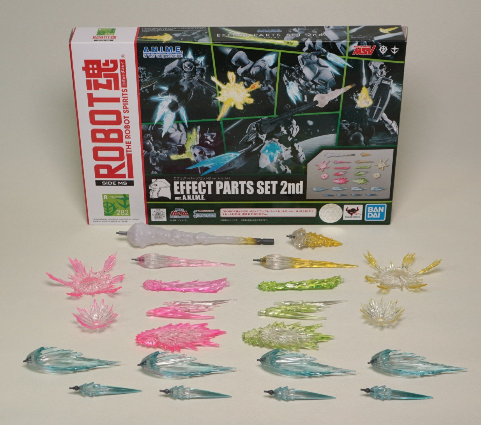 ROBOT魂＜SIDE MS＞ エフェクトパーツセット2 ver. A.N.I.M.E.のご