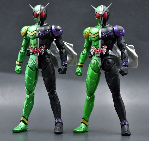 S.H.Figuarts（真骨彫製法） 仮面ライダーW サイクロンジョーカー 風都