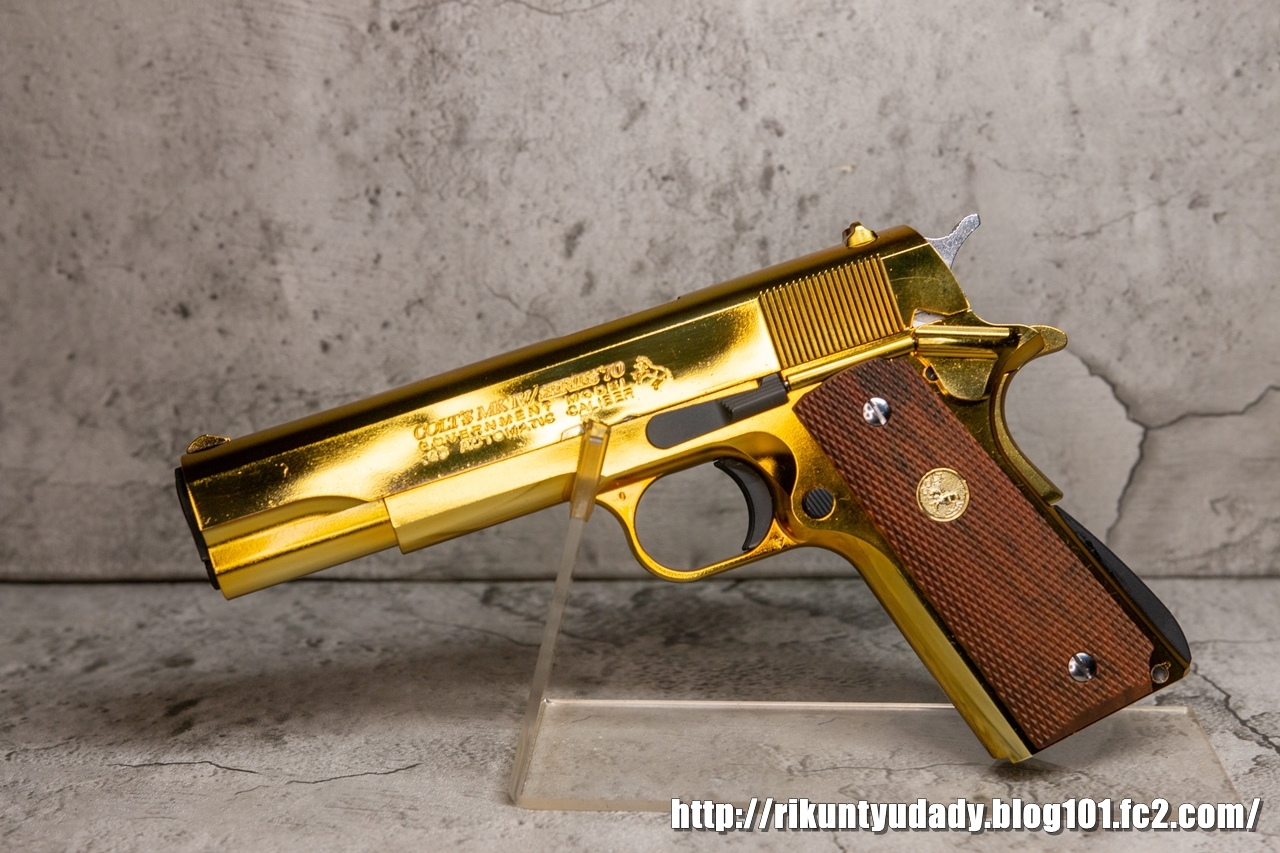 カスタム塗装】東京マルイ コルト ガバメント シリーズ'70 ニッケル