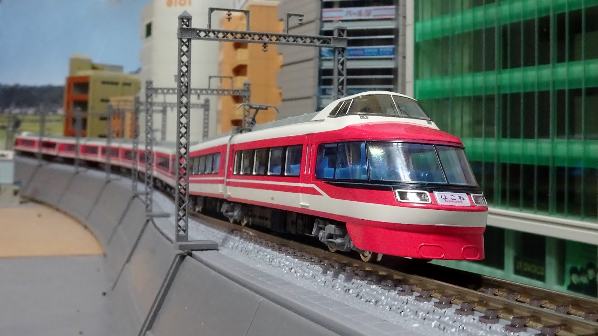 148F】小田急ロマンスカー7000形 LSE新塗装 - ビスタ模型鉄道