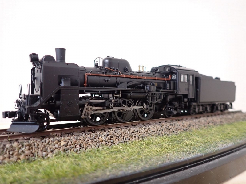 天賞堂 C58 北海道タイプ 切詰デフ 平底テンダーが入線しました