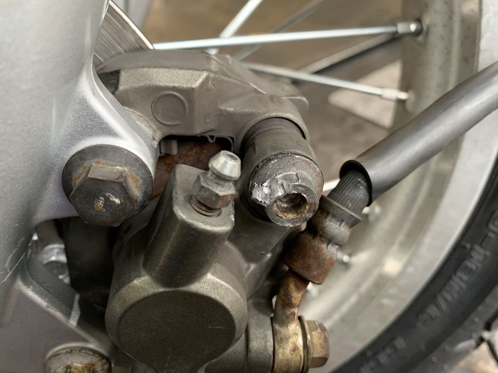 ◇XJR400（4HM）ﾌﾛﾝﾄﾌｫｰｸ分解◇ - モトフェニ店主の日記