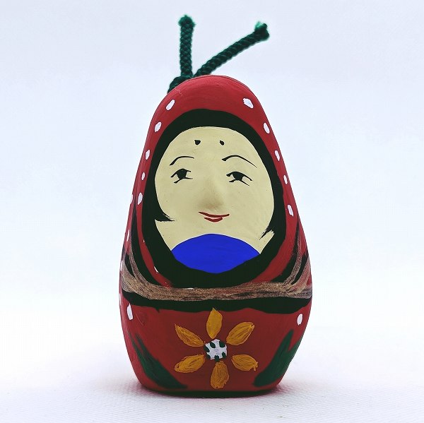 高知県の郷土玩具 縁起物】女だるま：とさ民芸店ちゃまみギャラリー