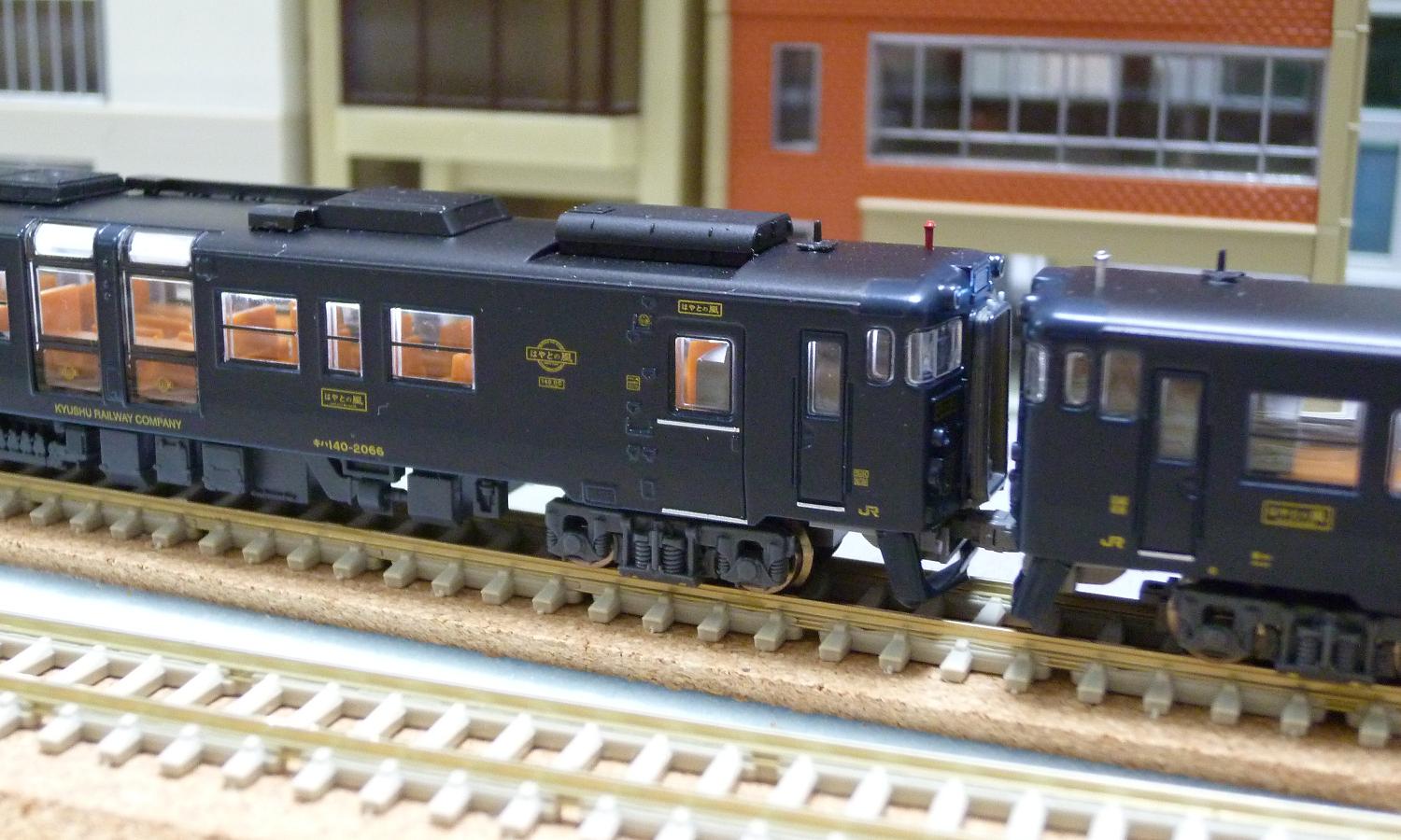MicroAce キハ140系特急はやとの風 入線 | 川崎駅 レイアウト製作日誌