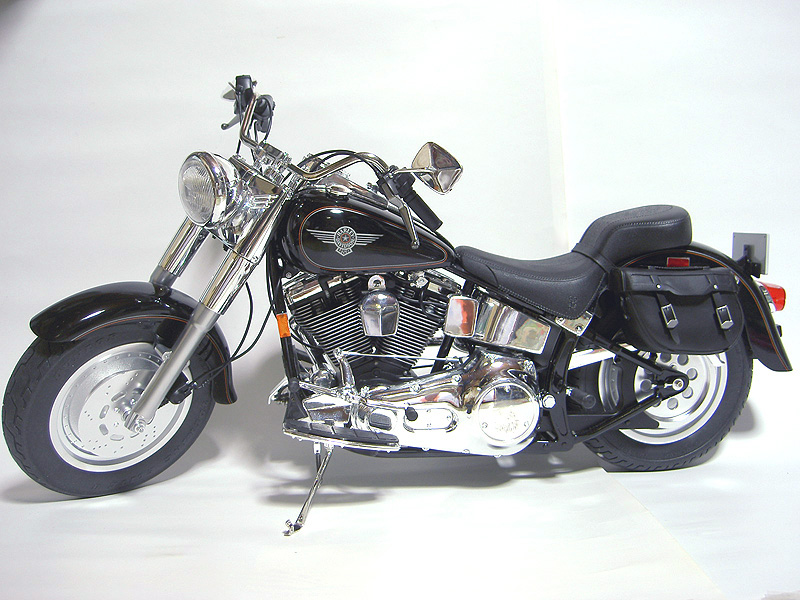 虎花工房 タミヤ 1/6 ハーレーダビッドソン ファットボーイ完成