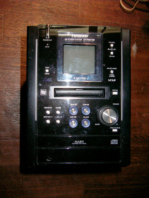 Panasonic SA-PM37MD | 電気的懐古趣味