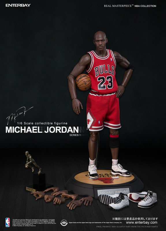 エンターベイ NBAの神 23番生きる伝説降臨1/6マイケルジョーダン MJ +