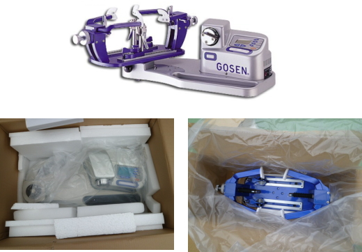 Blog 中古・新古品電動ガット張り機、GM700（ゴーセンオフィシャル