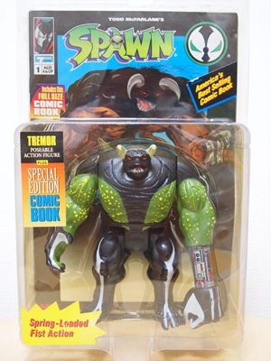 SPAWN TREMOR アクションフィギュア】1994 TODD TOYS | ふぃぎゅあ道