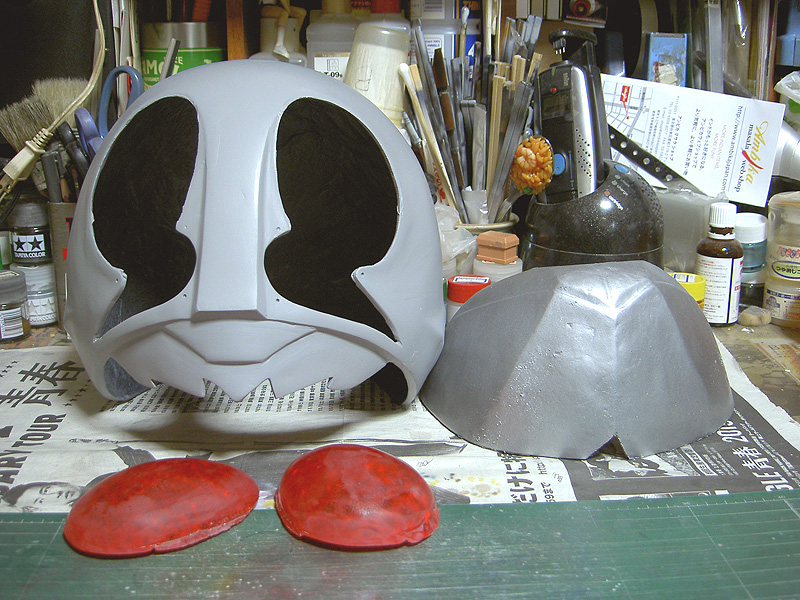 虎花工房 仮面ライダーマスク制作記①