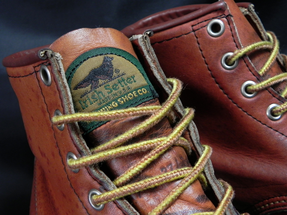 エリンギちゃん※貴重96's半円犬タグREDWING87725.5.cm RW875 半円犬