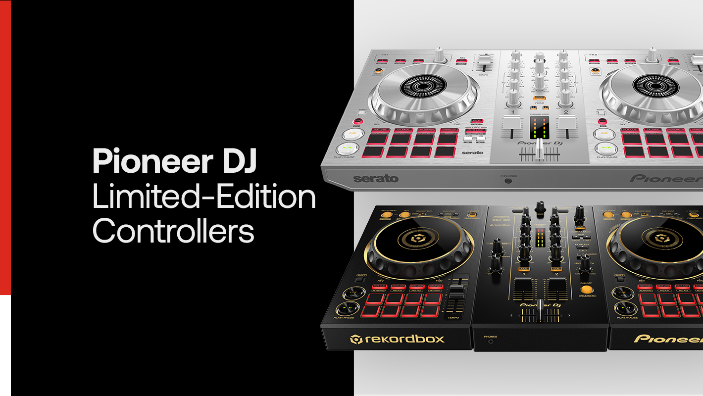 Pioneer DJ Reveals Limited-Edition DDJ-400-N and DDJ-SB3-S Controllers