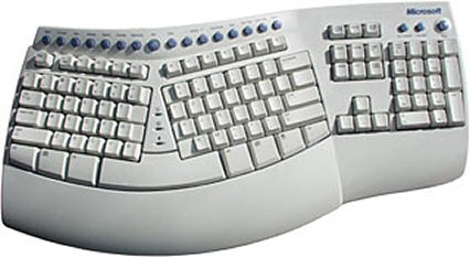 Keyboarding: Microsoft Natural Ergonomic 4000
