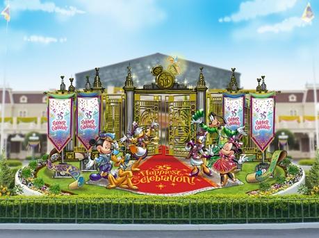 Tokyo Disney Resort 35th 'Happiest Celebration!'” Begins April 15