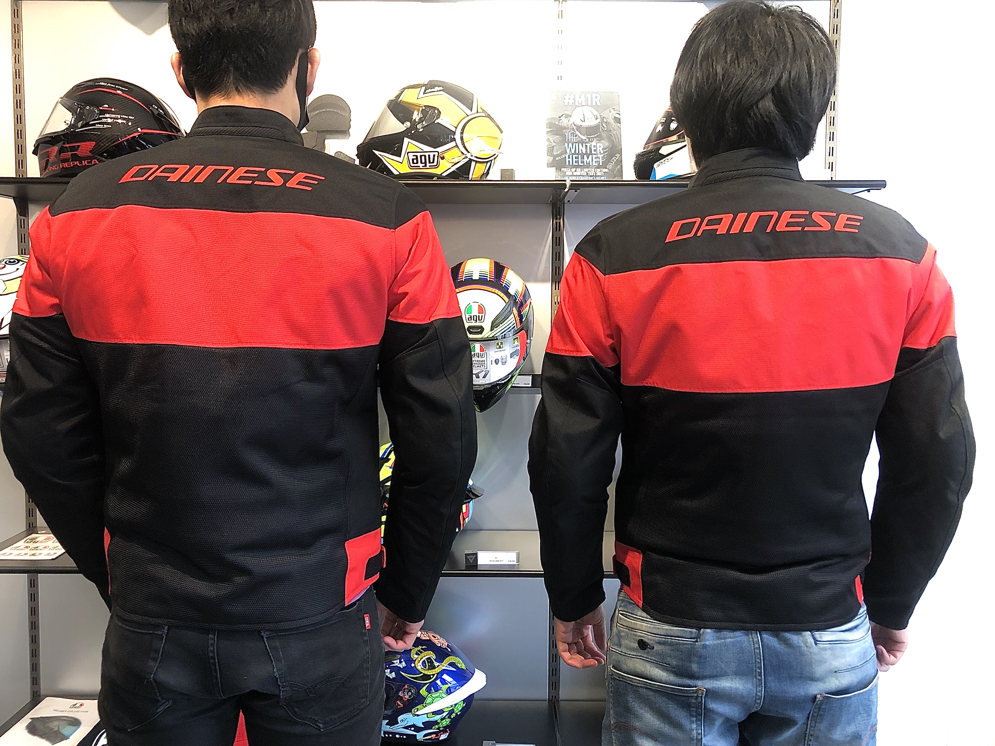 メッシュジャケットのサイズ感についてのご紹介