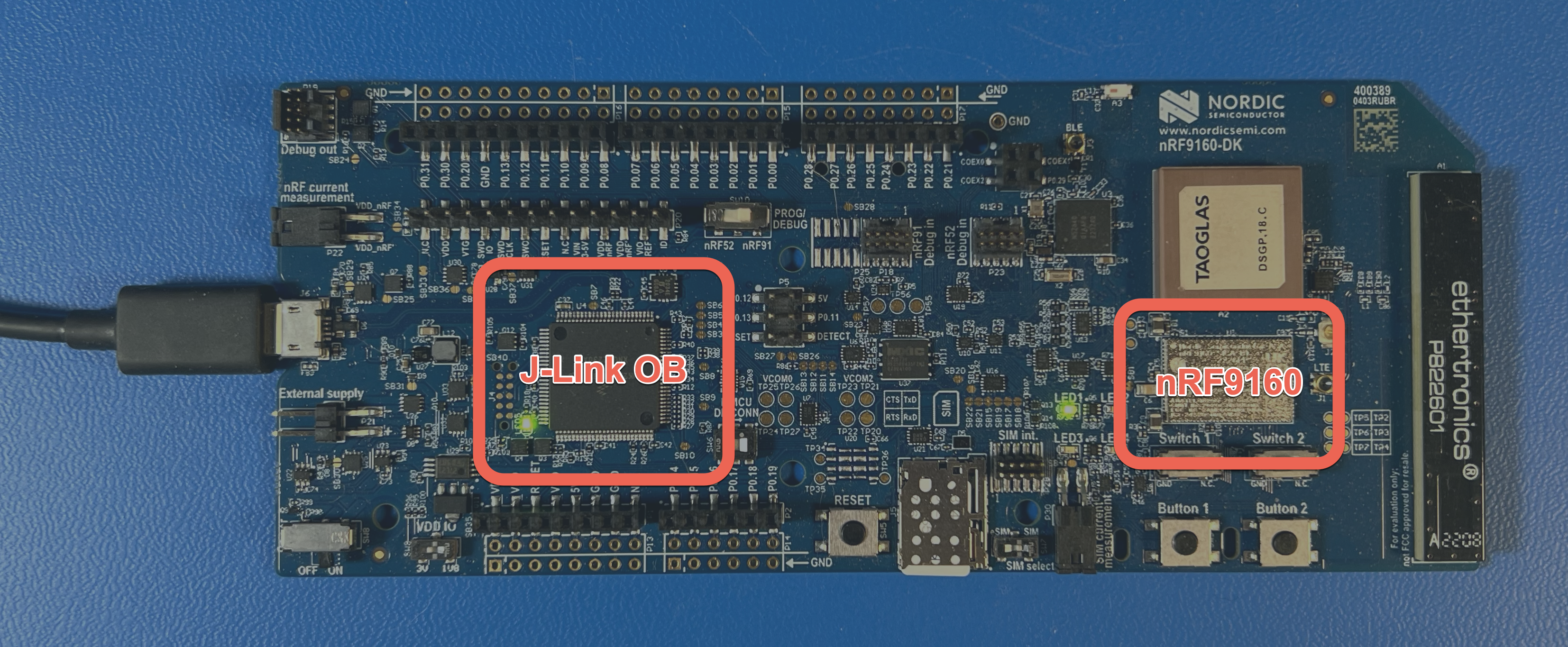 Debugging nRF9160 Zephyr applications with Ozone - The Golioth
